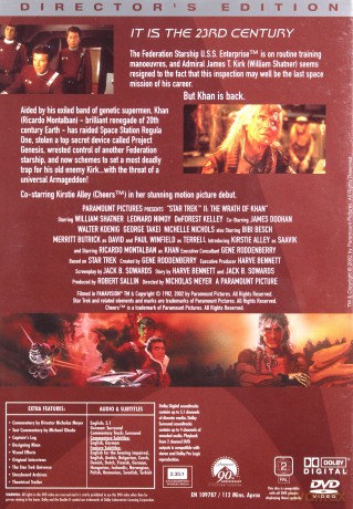 Star Trek II. Gniew Khana wersja specjalna [2DVD]