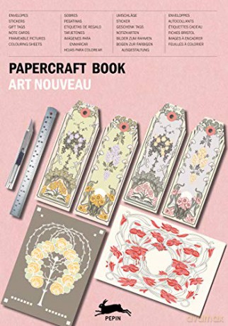 Art Nouveau: Papercraft Book - Pepin Van Roojen [KSIĄŻKA]