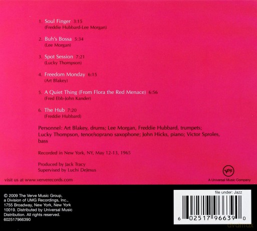 Art Blakey: Soul Fingers [CD]