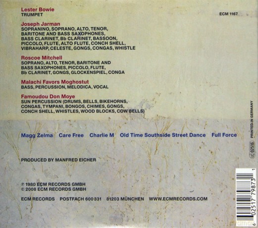 Art Ensamble Of Chicago: Full Force (Touchstones) (ecopack) [CD]