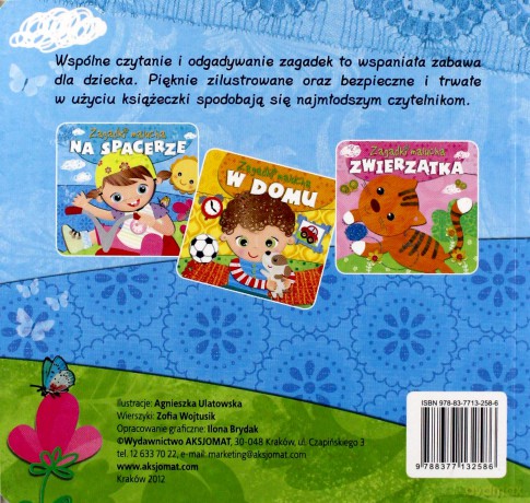 Zagadki malucha- Na spacerze [KSIĄŻKA]