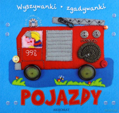 Wyszywanki- zgadywanki- Pojazdy [KSIĄŻKA]