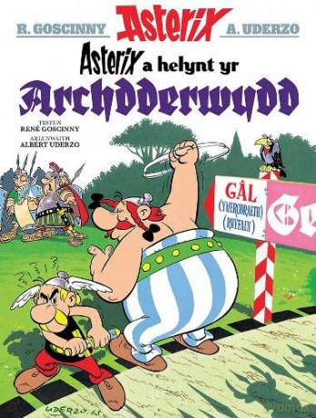 Asterix a Helynt yr Archdderwydd - Rene Goscinny [KSIĄŻKA]