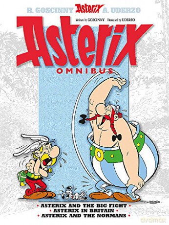Asterix Omnibus 3: Asterix and The Big Fight, Asterix in Britain, Asterix and The Normans - René Goscinny [KSIĄŻKA]