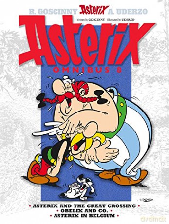 Asterix Omnibus 8: Asterix and The Great Crossing, Obelix and Co., Asterix in Belgium - René Goscinny [KSIĄŻKA]