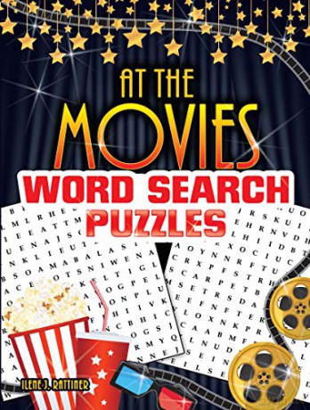 At the Movies Word Search Puzzles - Ilene Rattiner [KSIĄŻKA]