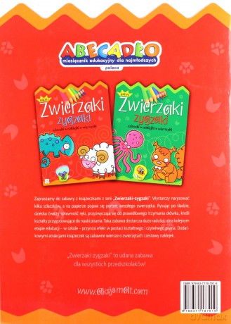 Zwierzaki zygzaki zeszyt 1 [KSIĄŻKA]