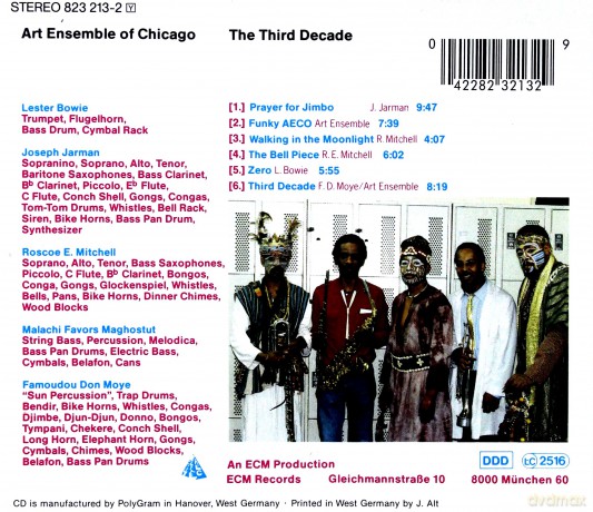 Art Ensamble Of Chicago: The Third Decade [CD]