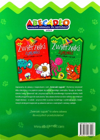 Zwierzaki zygzaki zeszyt 2 [KSIĄŻKA]