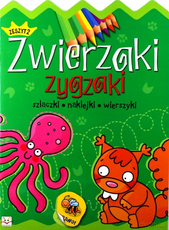 Zwierzaki zygzaki zeszyt 2 [KSIĄŻKA]