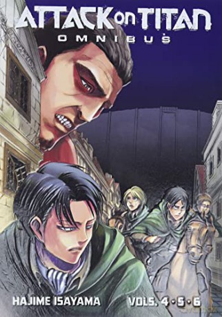 Attack on Titan Omnibus 2 (Vol. 4-6): volume 4 - 6 - Hajime Isayama [KSIĄŻKA]