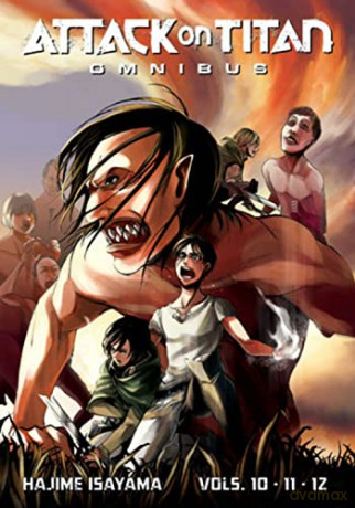 Attack on Titan Omnibus 4 (Vol. 10-12) - Hajime Isayama [KSIĄŻKA]