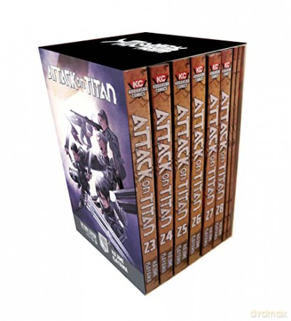 Attack on Titan The Final Season Part 1 Manga Box Set - Hajime Isayama [KSIĄŻKA]