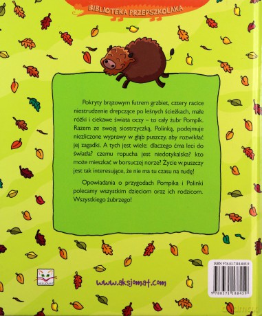 Żubr Pompik. Kolory jesieni i pozostałe historie. [KSIĄŻKA]