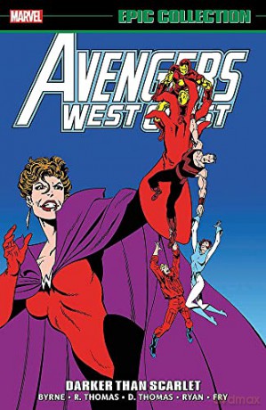 Avengers West Coast Epic Collection: Darker Than Scarlet - John Byrne [KOMIKS]