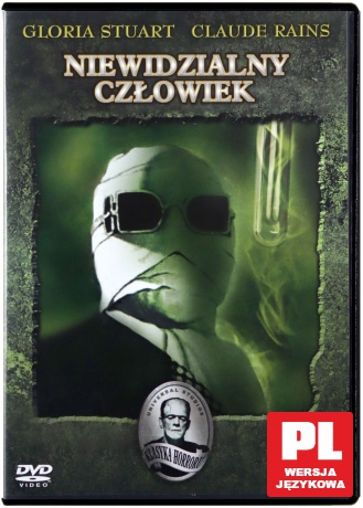 Niewidzialny człowiek (kolekcja potworów) [DVD]