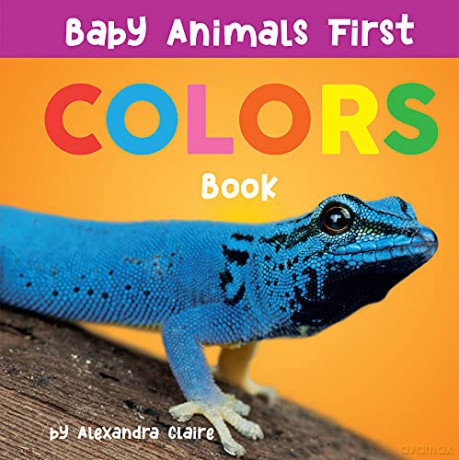 Baby Animals First Colors Book (Baby Animals First Series): Volume 3 - Alexandra Claire [KSIĄŻKA]