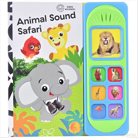 Baby Einstein - Animal Sound Safari Sound Book - PI Kids - PI Kids [KSIĄŻKA]
