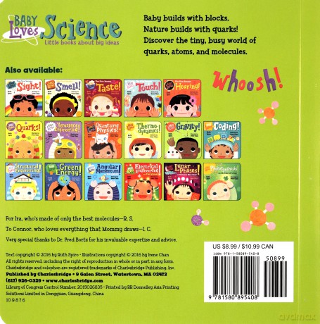 Baby Loves Quarks! (Baby Loves Science): 2 - Ruth Spiro [KSIĄŻKA]