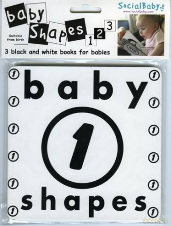 Baby Shapes 1-2-3 - Helen Dorman [KSIĄŻKA]