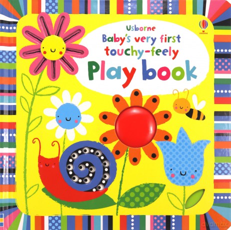 Baby's Very First Touchy-feely Playbook (Baby's Very First Books): 1 - Fiona Watt [KSIĄŻKA]