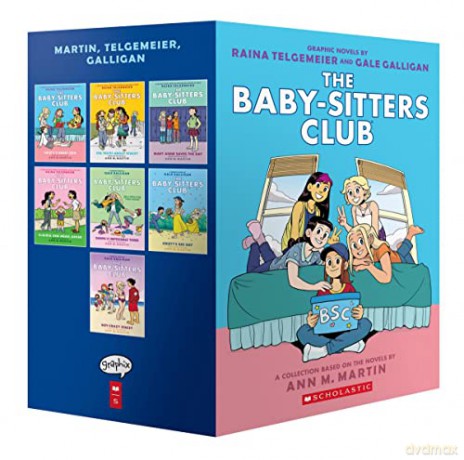 Babysitters Club Graphix #1-7 Box Set (The Baby-Sitters Club Graphic Novel) - Ann M. Martin [KSIĄŻKA]