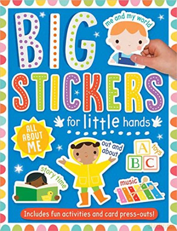 Big Stickers for Little Hands All About Me - Make Believe Ideas [KSIĄŻKA]