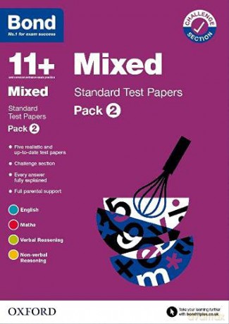 Bond 11+: Bond 11+ Mixed Standard Test Papers: Pack 2 (Bond: Test Papers) [KSIĄŻKA]