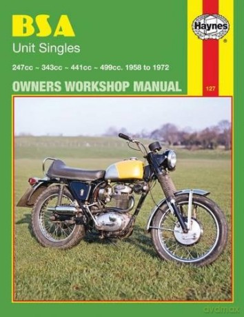 BSA Unit Singles 1958 - 1972 (Owners Workshop Manual) - Anon [KSIĄŻKA]