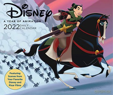 Disney A Year of Animation: 2022 Daily Calendar (Disney X Chronicle Books) [KALENDARZ]