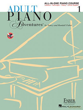 Faber Piano Adventures: Adult Piano Adventures All-in-One Lesson Book 1: Spiral Bound [KSIĄŻKA]