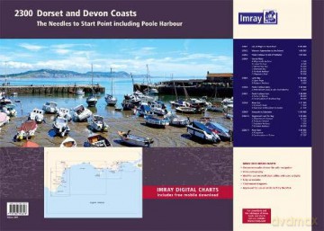 Imray 2300 Chart Atlas: Dorset and Devon Coasts Chart Pack (Chart Pack 2300) - Imray [KSIĄŻKA]