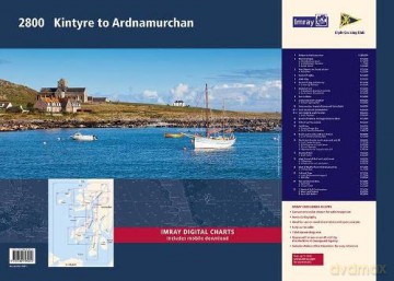 Imray 2800 Chart Pack: Kintyre to Ardnamurchan Chart Pack (2000 Chart Packs) - Imray [KSIĄŻKA]