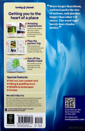 Lonely Planet Alaska (Travel Guide) - Brendan Sainsbury [KSIĄŻKA]