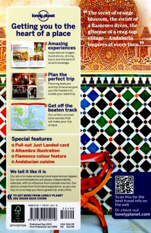 Lonely Planet Andalucia (Travel Guide) - Gregor Clark [KSIĄŻKA]
