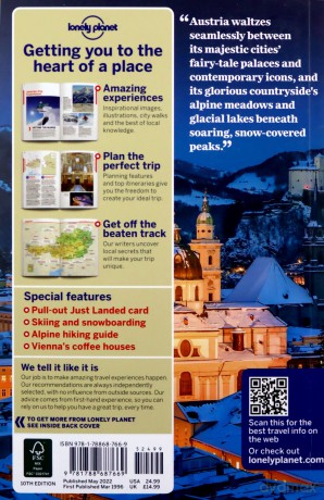 Lonely Planet Austria (Travel Guide) - Catherine Le Nevez [KSIĄŻKA]