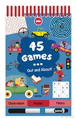 Out and About (45 Games) - Auzou [KSIĄŻKA]