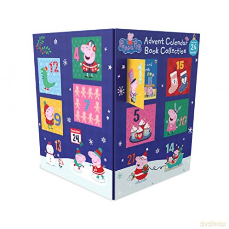 Peppa Pig: 2022 Kalendarz Adwentowy Book Collection - Peppa Pig [KALENDARZ]