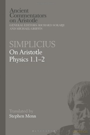 Simplicius: On Aristotle Physics 1.1-2 (Ancient Commentators on Aristotle) - Stephen Menn [KSIĄŻKA]