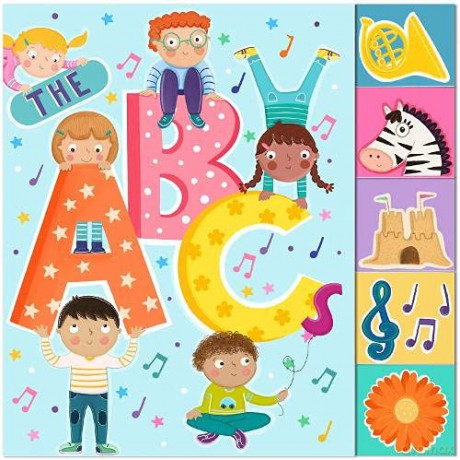 The ABCs (Nursery Rhyme Board Books) - Constanza Basaluzzo [KSIĄŻKA]