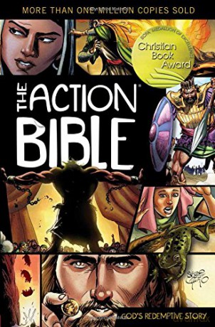 The Action Bible: God's Redemptive Story (Picture Bible) - Doug Mauss [KSIĄŻKA]