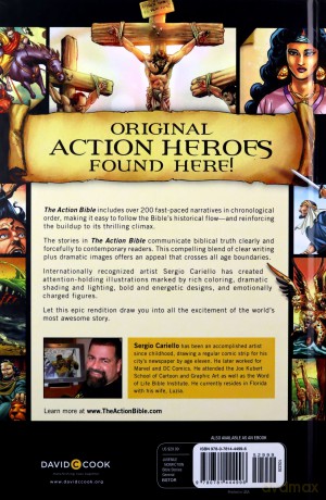 The Action Bible: God's Redemptive Story (Picture Bible) - Doug Mauss [KSIĄŻKA]