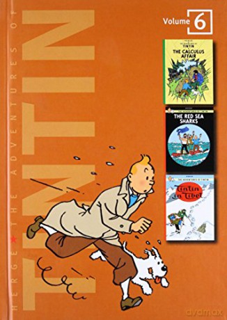 The Adventures of Tintin, Volume 6: The Calculus Affair, The Red Sea Sharks, and Tintin in Tibet (3 Original Classics in 1) - Herge [KSIĄŻKA]