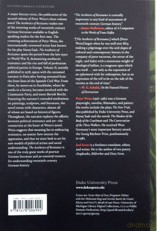 The Aesthetics of Resistance, Volume II: A Novel: 2 - Peter Weiss [KSIĄŻKA]