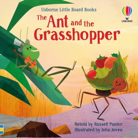 The Ant and the Grasshopper (Little Board Books) - Russell Punter [KSIĄŻKA]