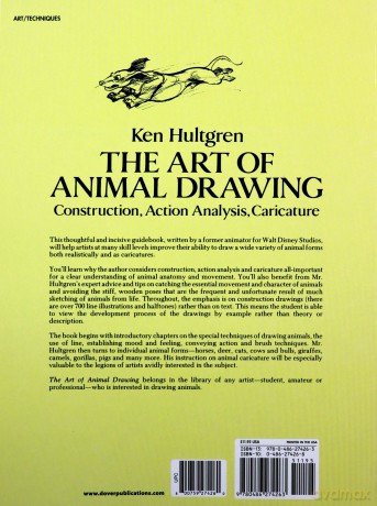 The Art of Animal Drawing: Construction, Action, Analysis, Caricature (Dover Art Instruction) - Ken Hultgen [KSIĄŻKA]