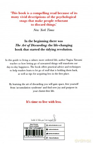 The Art of Discarding: How to get rid of clutter and find joy - Nagisa Tatsumi [KSIĄŻKA]