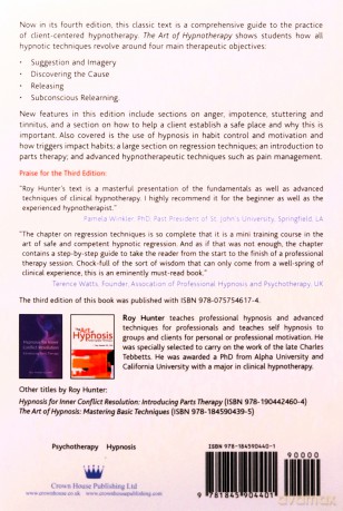 The Art of Hypnotherapy: Mastering client-centered techniques - Roy Hunter [KSIĄŻKA]