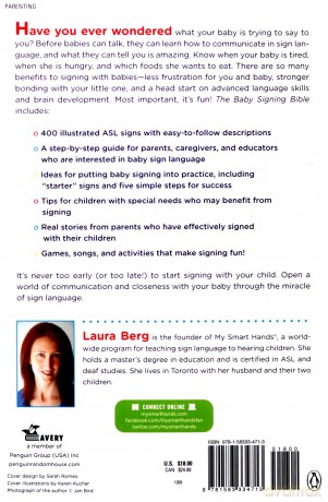 The Baby Signing Bible: Baby Sign Language Made Easy - Laura Berg [KSIĄŻKA]