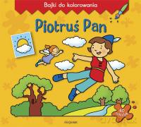 Bajki do kolorowania - Piotruś Pan [KSIĄŻKA]